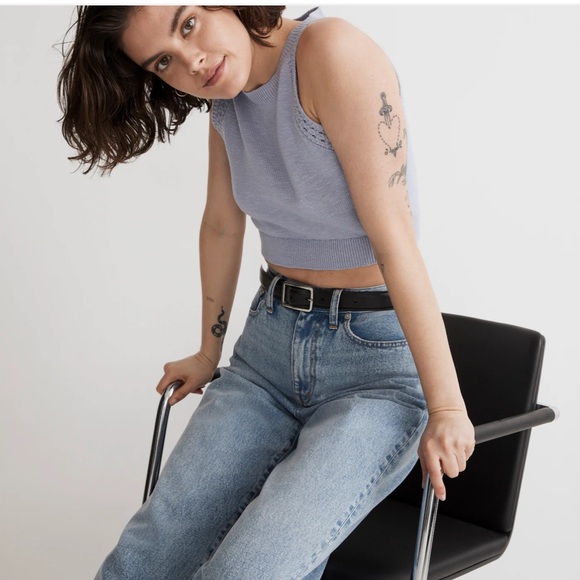 Madewell Cropped Sweater Tank - Picture 8 of 10